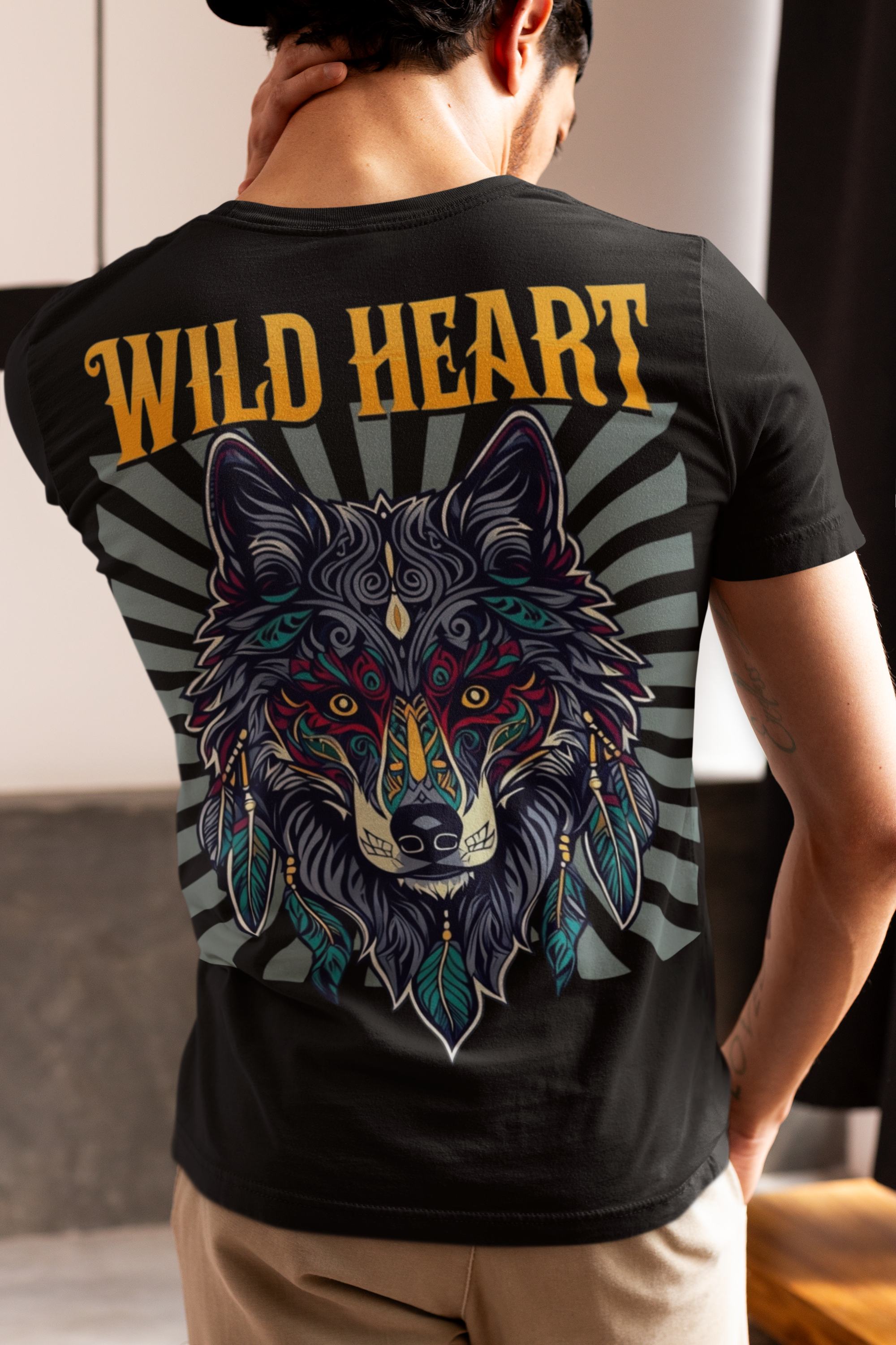 Wild Heart- Wolf Print Edition